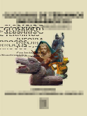 cover image of Glosario de términos (neo)barrocos
